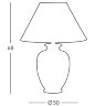 0014.75 - Kolarz Настольная лампа, серия GIARDINO